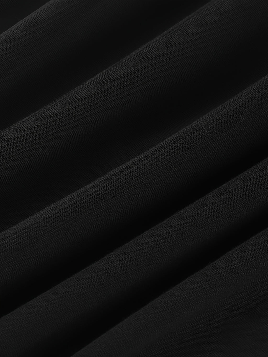 Elegant Black Ruffled Sleeves Bow Tie Bodycon Midi Dress