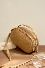 Load image into Gallery viewer, Small Woven Mini Top Handle Messenger Bag
