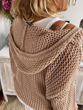 Load image into Gallery viewer, Loose Hooded Long Sleeve Sweater

