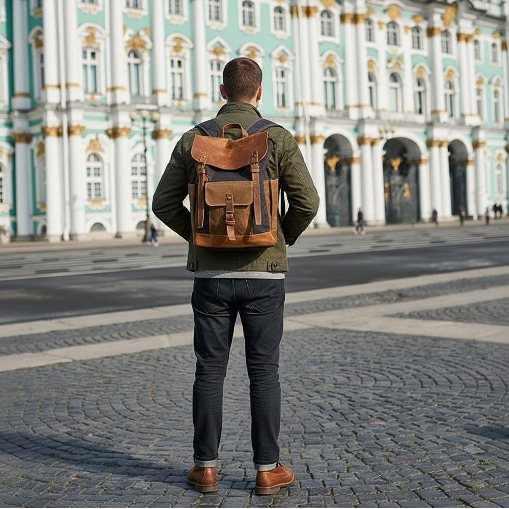 Minnesota Waxed Canvas Rucksack