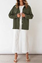 Load image into Gallery viewer, Relaxed Lapel Oversized Long Sleeve Jacket
