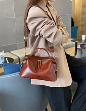 Load image into Gallery viewer, Classic Black Convertible Shoulder Bag
