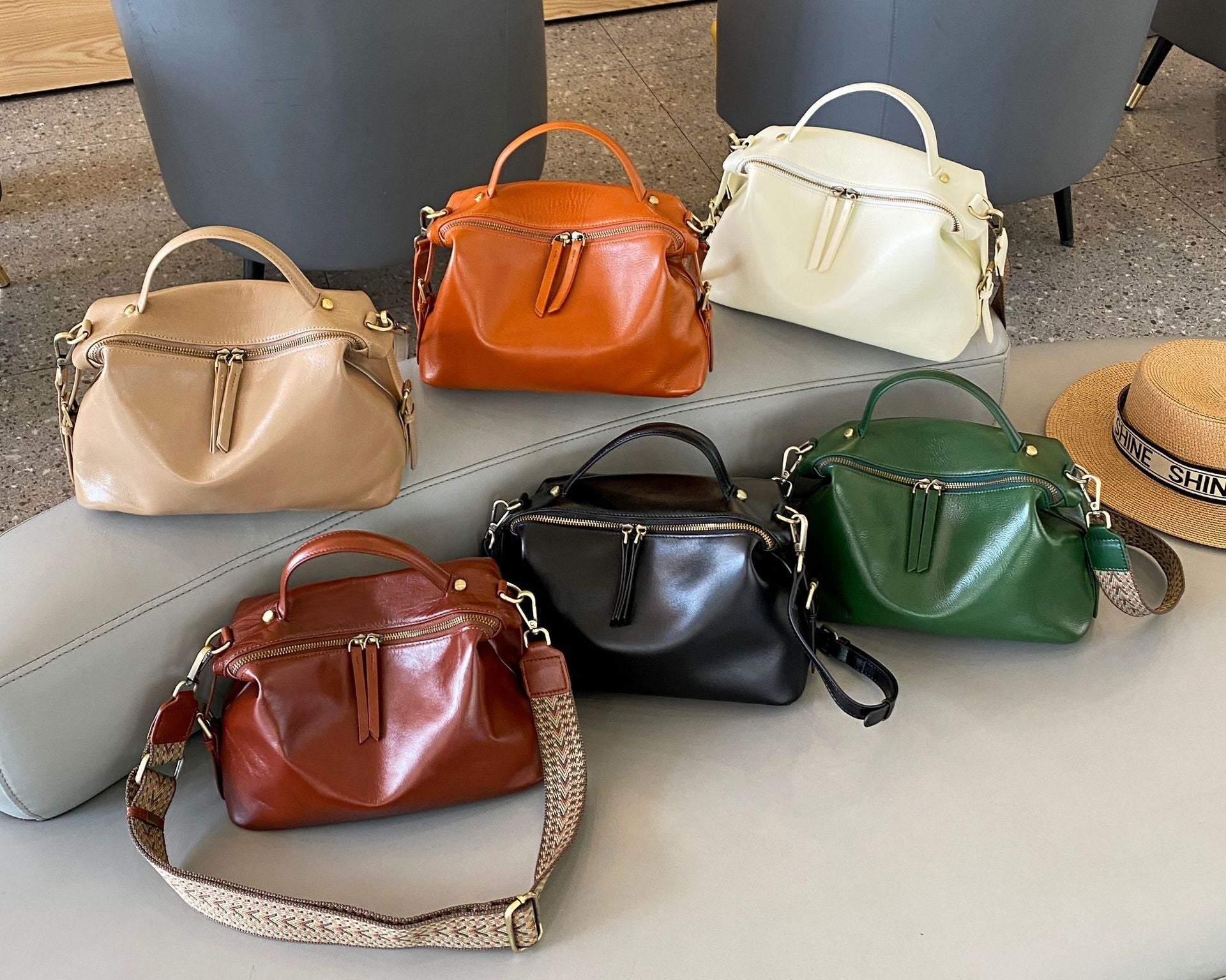 Classic Black Convertible Shoulder Bag