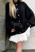 Load image into Gallery viewer, Casual Retro Cardigan Bat Sleeve Sweater Cardigan
