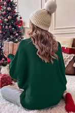 Load image into Gallery viewer, Merry Christmas Turtleneck Long Sleeve Sweater
