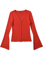 Load image into Gallery viewer, Sexy V-neck Knitted Cardigan Slim Sweater
