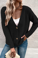 Load image into Gallery viewer, Simple V-neck Breasted Cardigan
