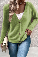 Load image into Gallery viewer, Simple V-neck Breasted Cardigan

