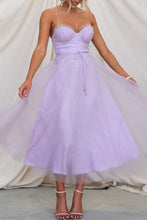 Load image into Gallery viewer, Sweet Elegant Sweatheart Princess Midi Dress
