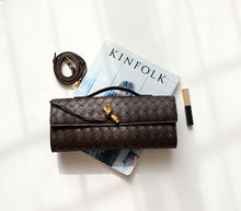 Load image into Gallery viewer, Woven Mini Clutch Evening Bag Handbag Shoulder Crossbody Bag
