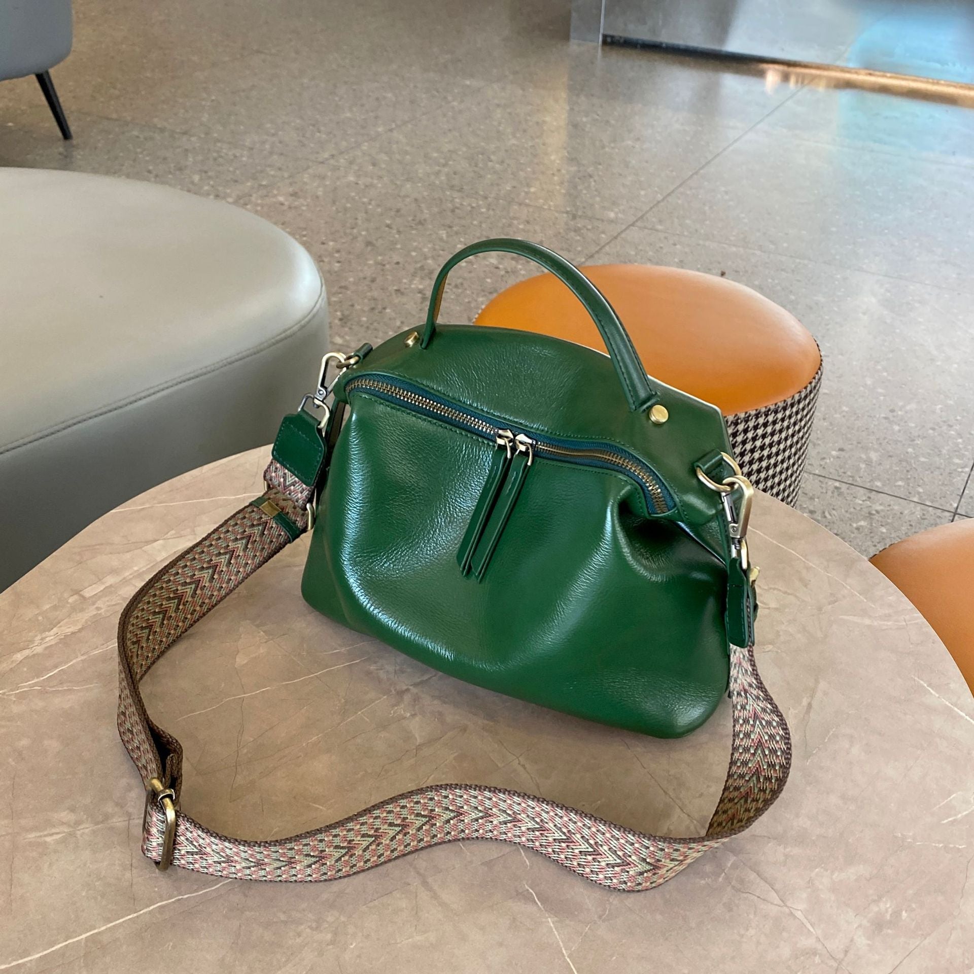 Classic Black Convertible Shoulder Bag