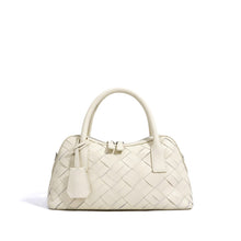 Load image into Gallery viewer, Simple Handmade Woven Handbag Leather Bag

