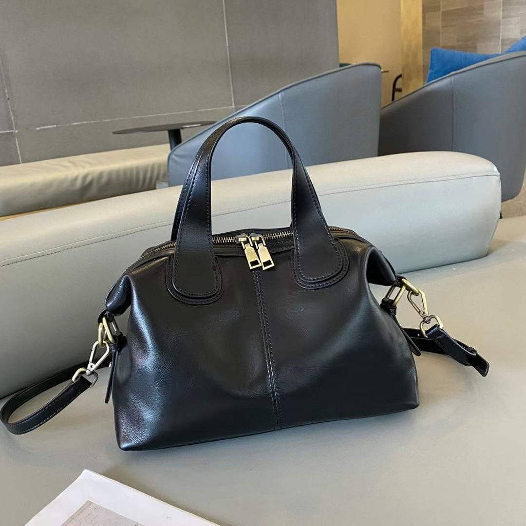 Timeless Full Grain Leather Everyday Carry Bag Handbag