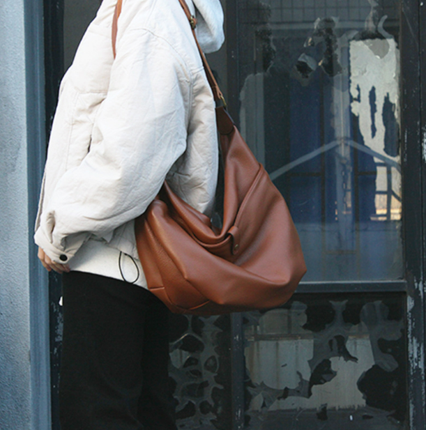 Classic Large Everyday Slouchy Shoulder Crossbody Bag