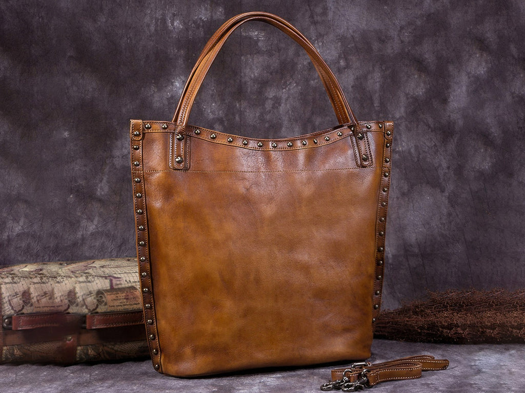 Vintage Handmade Handbag Purse Satchel Shoulder Bag