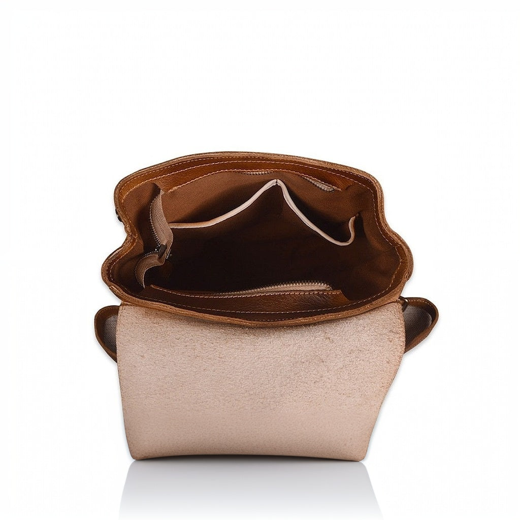 Classic Leather Backpack Women