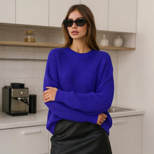 Load image into Gallery viewer, Simple Loose Pullover Sweater
