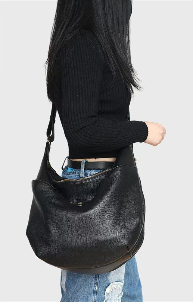 Classic Large Everyday Slouchy Shoulder Crossbody Bag
