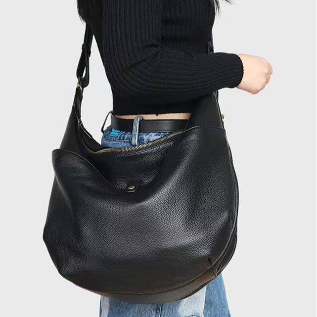 Classic Large Everyday Slouchy Shoulder Crossbody Bag
