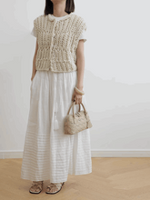 Load image into Gallery viewer, Simple Handmade Woven Handbag Leather Bag
