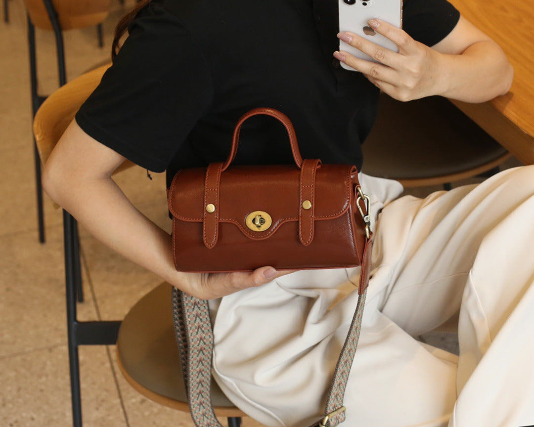 Small Messenger bag Women Handbag Crossbody Flap Handle Bag