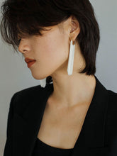 Load image into Gallery viewer, Shining Galaxy Waterfall Long Tassel Silver Earrings - floysun
