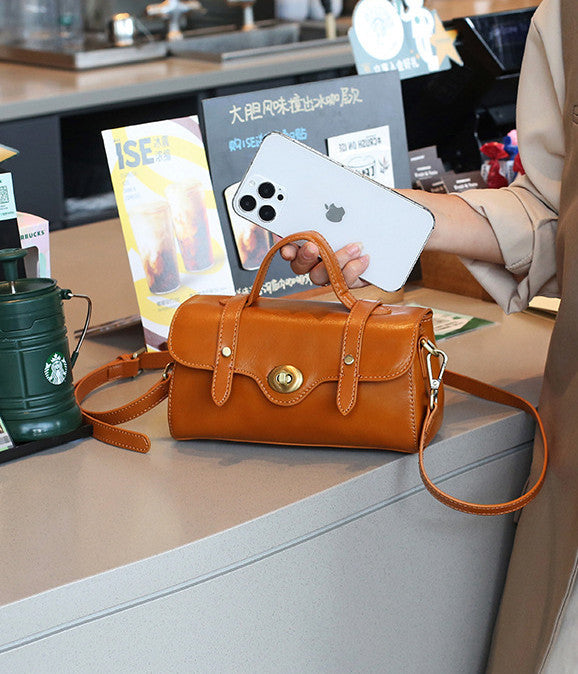 Small Messenger bag Women Handbag Crossbody Flap Handle Bag