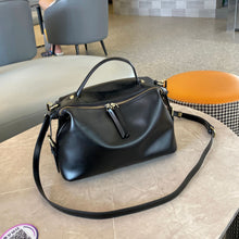 Load image into Gallery viewer, Classic Black Convertible Shoulder Bag
