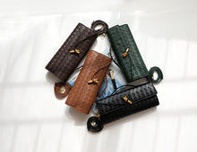 Load image into Gallery viewer, Woven Mini Clutch Evening Bag Handbag Shoulder Crossbody Bag
