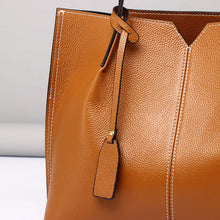 Load image into Gallery viewer, Full Grain Sleek Daily Work Tote
