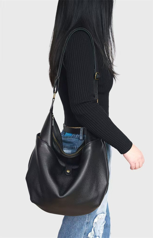 Classic Large Everyday Slouchy Shoulder Crossbody Bag