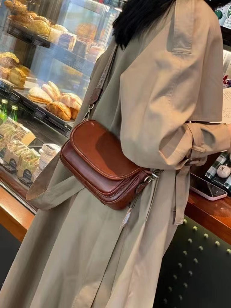 Simple Daylife Flap Crossbody Bag