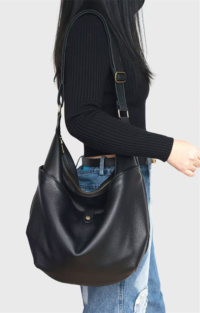 Classic Large Everyday Slouchy Shoulder Crossbody Bag