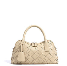 Load image into Gallery viewer, Simple Handmade Woven Handbag Leather Bag
