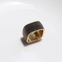 Load image into Gallery viewer, Square Micropaved Zirconia Ring - floysun

