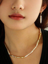 Load image into Gallery viewer, Streamer Toothpick Baroque Pearl Earrings - floysun
