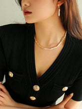 Load image into Gallery viewer, Streamer Toothpick Baroque Pearl Earrings - floysun
