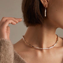Load image into Gallery viewer, Streamer Toothpick Baroque Pearl Earrings - floysun
