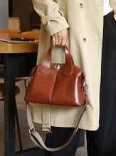 Load image into Gallery viewer, Timeless Full Grain Leather Everyday Carry Bag Handbag
