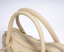 Load image into Gallery viewer, Simple Handmade Woven Handbag Leather Bag
