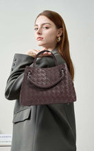 Load image into Gallery viewer, New Woven Leather Chain Basket Bag
