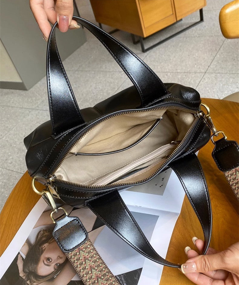 Timeless Full Grain Leather Everyday Carry Bag Handbag