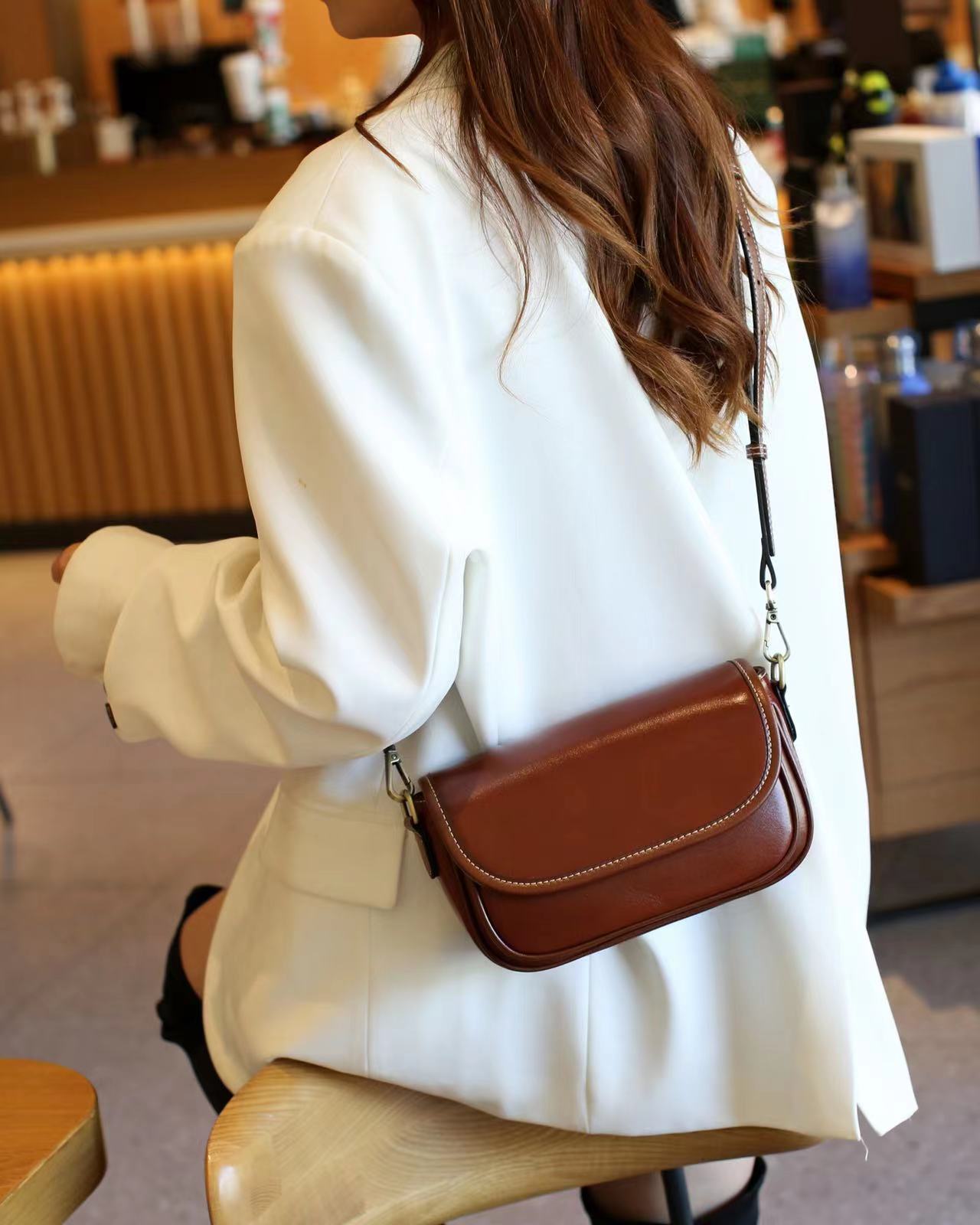 Simple Daylife Flap Crossbody Bag