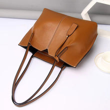 Load image into Gallery viewer, Full Grain Sleek Daily Work Tote
