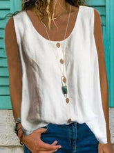 Load image into Gallery viewer, Simple Round Neck Plain Top
