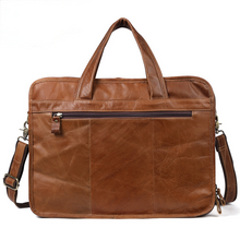 Load image into Gallery viewer, Men&#39;s Handmade Leather Business Briefcase
