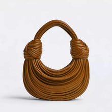 Load image into Gallery viewer, Genuine Leather Double Knot Bag
