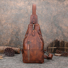 Load image into Gallery viewer, Sling Crossbody Shoulder Bag Womens Leather Bag
