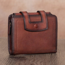 Load image into Gallery viewer, Chic Womens Short Leather Clutch Wallet with Coin Pocket and Card Holders For Women
