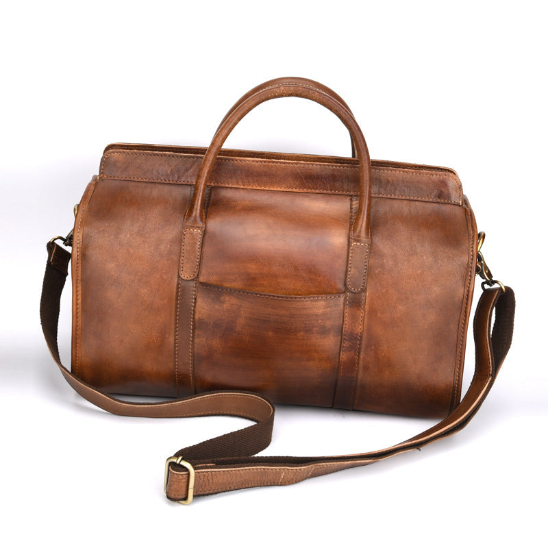 Leather Duffel Bag Christmas Gift